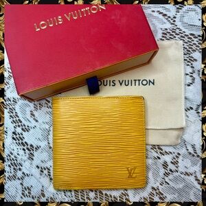 Louis Vuitton Marco Tassil Epi Leather Wallet